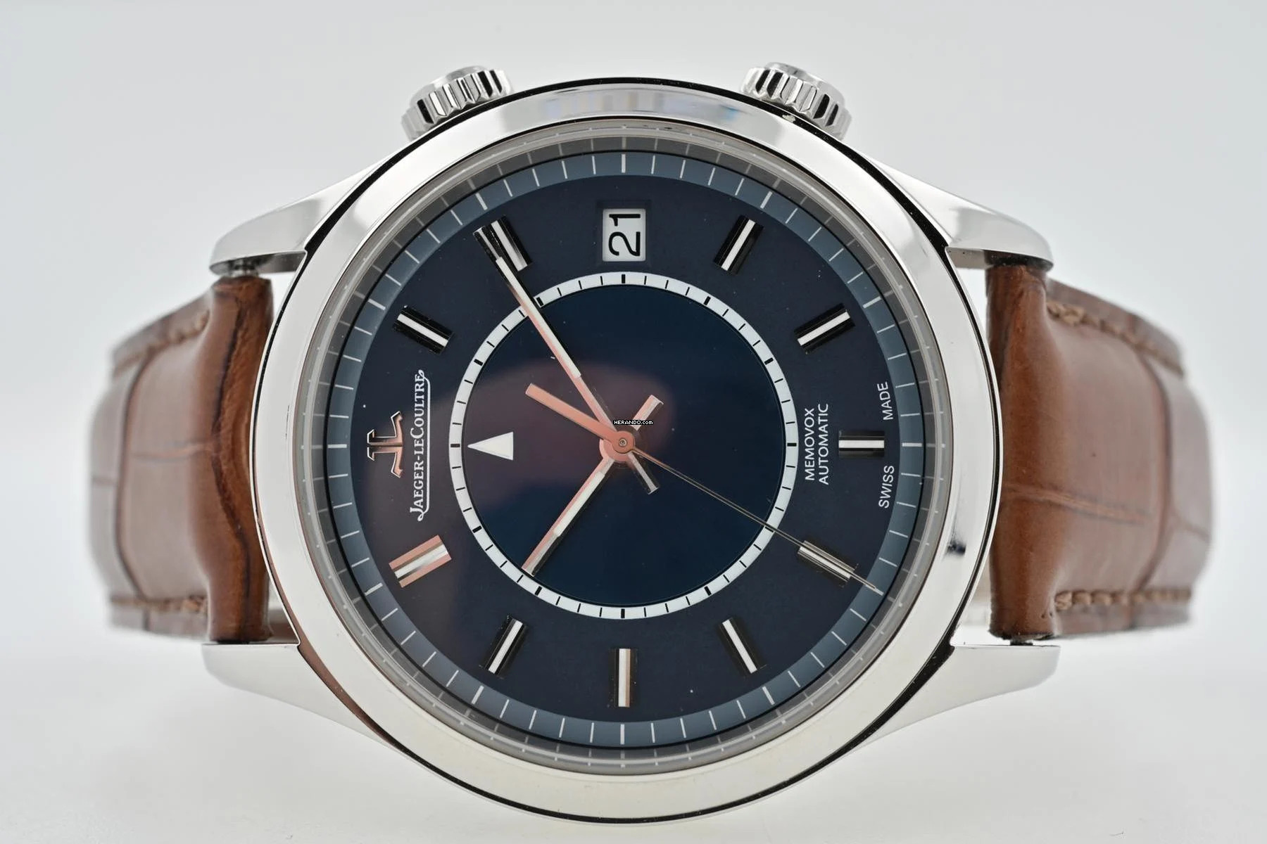  Jaeger-LeCoultre Master Memovox Q141848J Limited Edition 350pcs Blue Dial 
