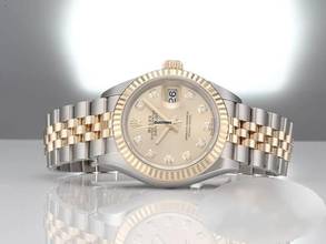 Thumbnail von Rolex Lady-Datejust 28 279173 2020 Stahl Gelbgold 750 Diamanten Automatik Stainless Steel 18kt Yellow Gold Jubilé-band Chronometer Oyster