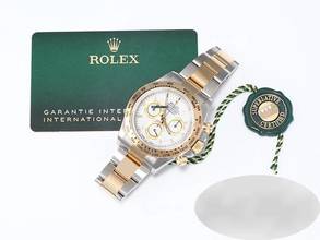 Thumbnail von Rolex Daytona 126503 2024 Edelstahl Gelbgold 750 Chronograph Automatik Stainless Steel 18kt Yellow Gold Chronometer Oyster-band White Dial