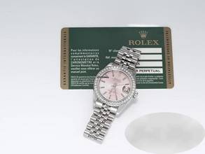 Thumbnail von Rolex Datejust 31 31mm Medium 178384 2012 Edelstahl Weissgold 750 Diamanten Stainless Steel 18kt White Gold Jubilé-band Chronometer Oyster