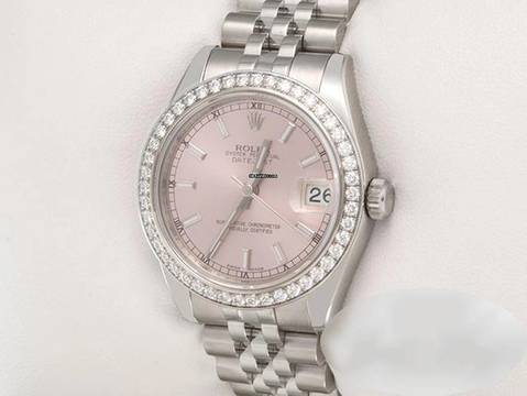  Rolex Datejust 31 31mm Medium 178384 2012 Edelstahl Weissgold 750 Diamanten Stainless Steel 18kt White Gold Jubilé-band Chronometer Oyster 