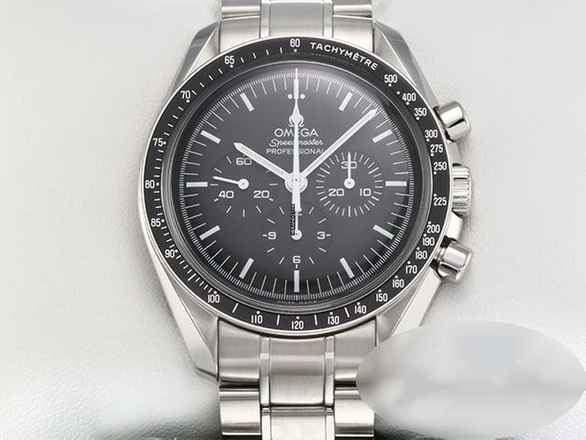  Omega Speedmaster Professional Moonwatch 311.33.42.30.01.001 Chronograph Steel Black Dial 