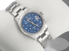 Thumbnail von Rolex Datejust 31 278274 2023 Stahl Weissgold 750 Diamanten Automatik Stainless Steel 18kt White Gold Oyster-band Chronometer Blue Dial