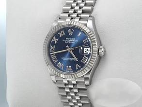 Thumbnail von Rolex Datejust 31 278274 Medium Stahl Weissgold 750 Automatik Stainless Steel 18kt White Gold Jubilé-band Chronometer Oyster Blue Dial