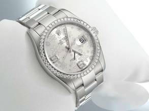 Thumbnail von Rolex Datejust 36 36mm 116244 Stahl Weissgold 750 Diamanten Automatik Stainless Steel 18kt White Gold Oyster-band Chronometer