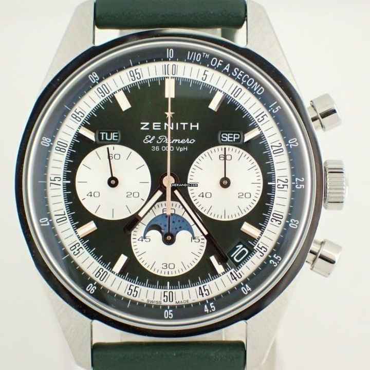  Zenith Chronomaster Original Triple Calendar Boutique NEW FULL SET 