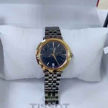  Tissot Glendora gold bezel 33mm NEW FULL SET 