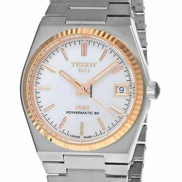  Tissot PRX Gold Bezel 35mm NEW FULL SET 