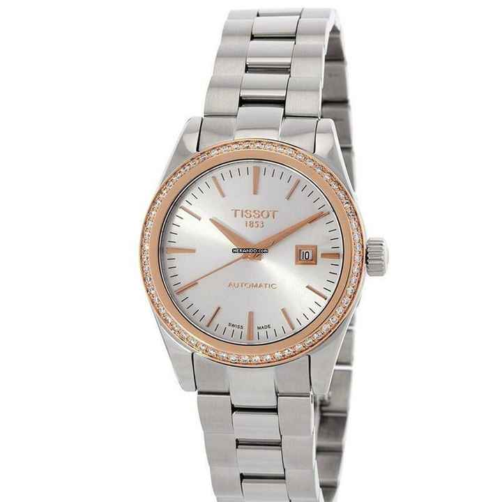  Tissot T-Lady T-My Lady gold bezel 29mm NEW FULL SET 