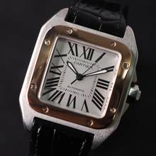 Thumbnail von Cartier Santos 100 MM Steel/Rose Gold
