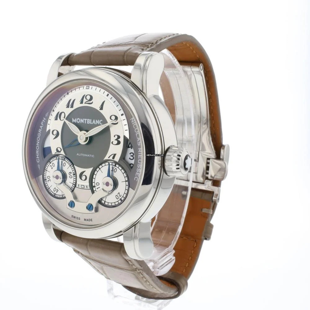  Montblanc Nicolas Rieussec Chrono Grey Dial 43MM 