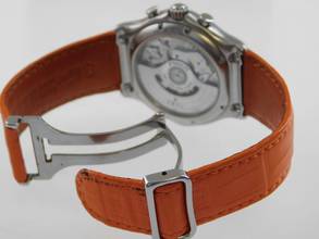 Thumbnail von Ebel Le Modulor 1911 Chronograph im Full Set Top Zustand original Krokoband und Faltschließe