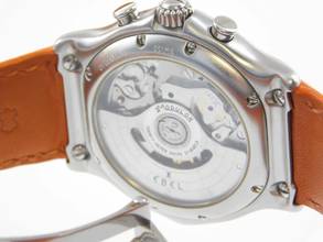 Thumbnail von Ebel Le Modulor 1911 Chronograph im Full Set Top Zustand original Krokoband und Faltschließe