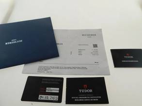 Thumbnail von Tudor Black Bay 39 wie Neu aus 03 2023 Jubilee Full Set LC 100 Volles Band Neu Zustand 39 mm Herrenuhr Erstkaufrechnung