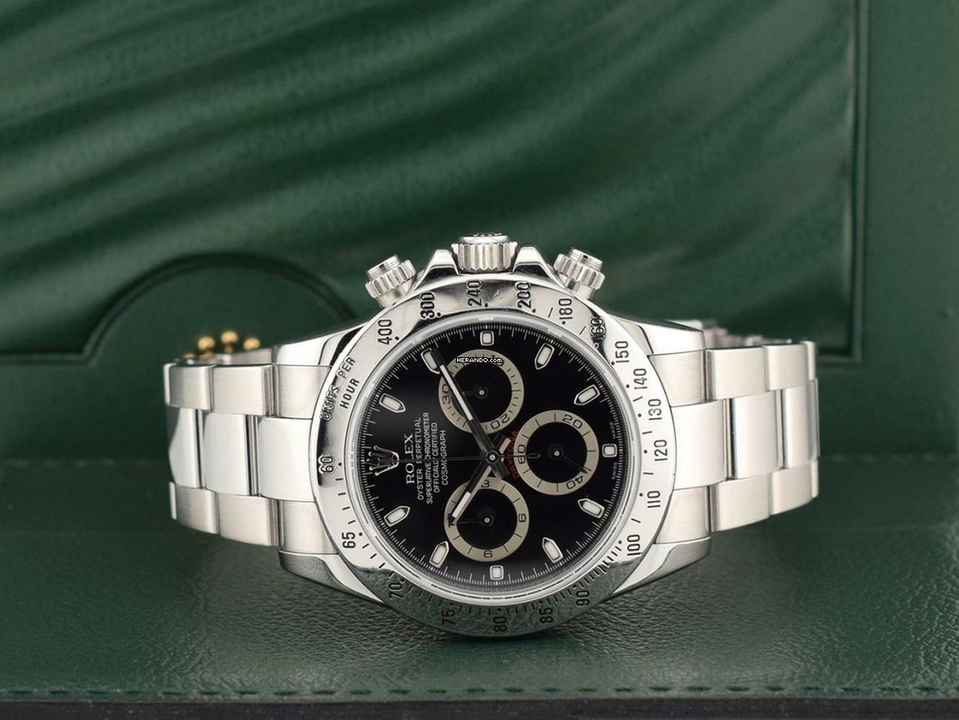  Rolex Daytona Cosmograph Daytona 116520 Black Dial - Like New 2009 
