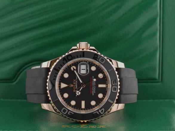  Rolex Yacht-Master 40 Rose Gold 40mm Ref. 126655 Oysterflex New 2023 