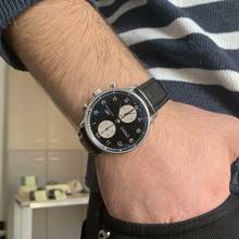 Thumbnail von IWC Portugieser Chronograph Portuguese IW371404 chronograph Panda black dial 2007 Full Set