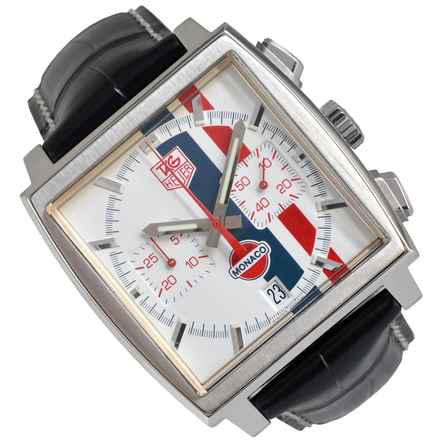  TAG Heuer Monaco chronograph CW2118 Gulf 2006 Limited Edition Full Set 