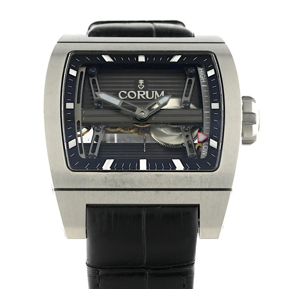Corum Power Reserve Titanium Bridge Stabwerk