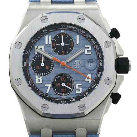  Audemars Piguet Royal Oak Offshore Chronograph Baby Blue Dial 