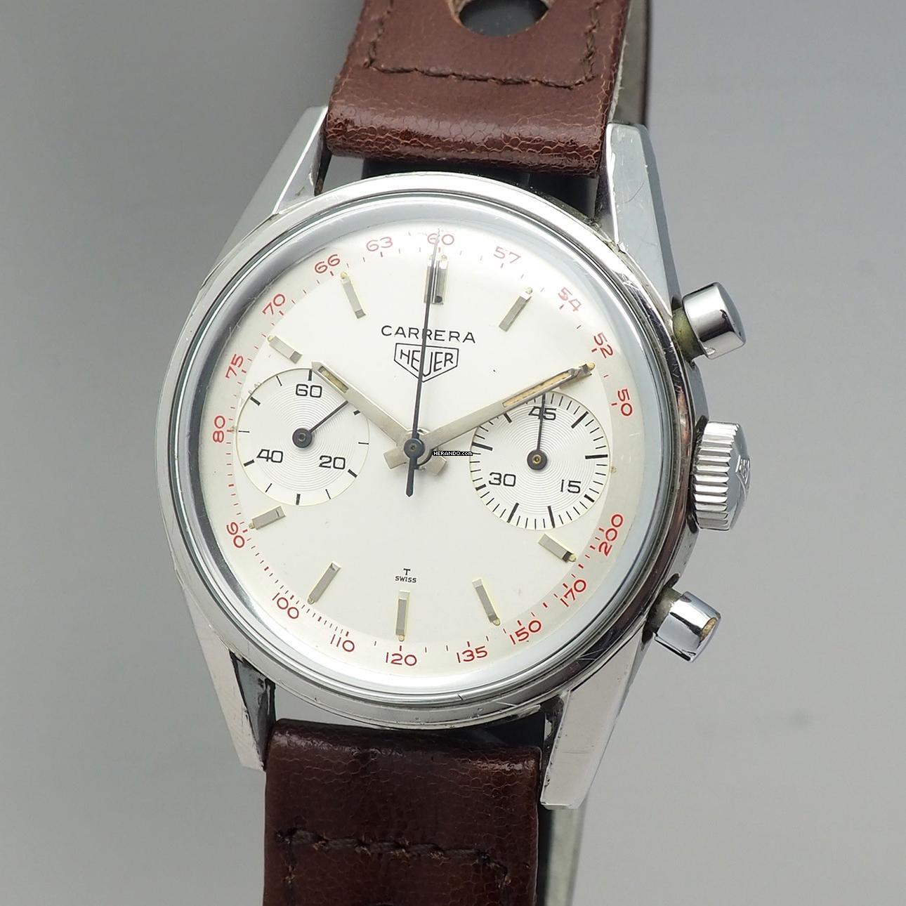 Heuer Carrera 3647T Chronograph Vintage 2-Register