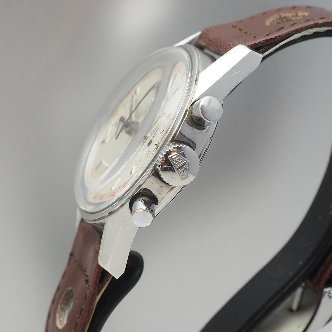 Thumbnail von Heuer Carrera 3647T Chronograph Vintage 2-Register