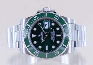 Thumbnail von Rolex Submariner Date 116610LV Hulk Keramik 2020 Taucheruhr Green LC100