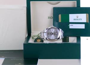 Thumbnail von Rolex Datejust II Stahl Oyster Silver Stick Dial 41mm silber 116300 B+P