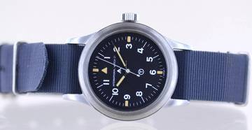 Thumbnail von IWC Fliegeruhr Mark XI Fliegeruhr RAF Airforce No-Date 35mm Cal 89 1951 Broad Arrow
