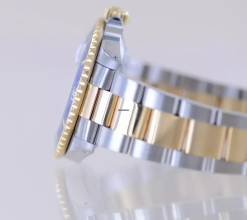 Thumbnail von Rolex Submariner Date 16613 Klassiker 1992 Tritium Stahl Gold blue Dial B+P