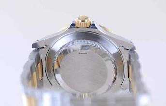 Thumbnail von Rolex Submariner Date 16613 Klassiker 1992 Tritium Stahl Gold blue Dial B+P