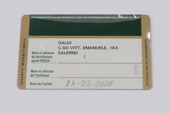 Thumbnail von Rolex Submariner Date 40 Stahl Automatik Herrenuhr Ref. 16610 Papiere 2008