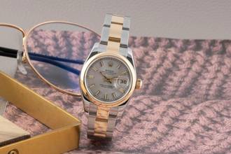 Thumbnail von Rolex Lady-Datejust Stahl / Gold Oyster Perpetual Ref. 179163 Klassiker