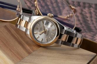 Thumbnail von Rolex Lady-Datejust Stahl / Gold Oyster Perpetual Ref. 179163 Klassiker