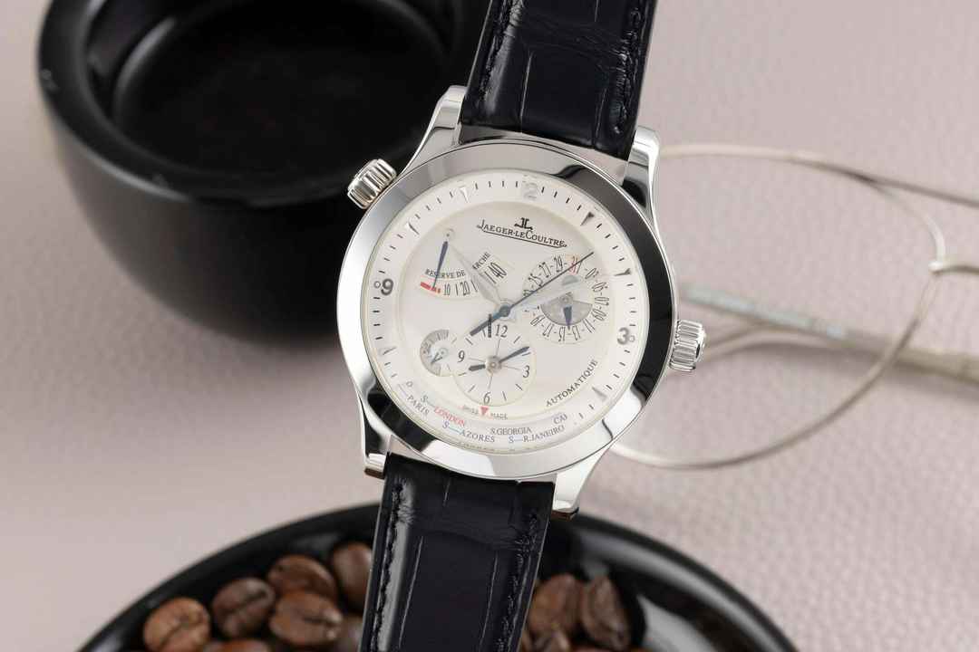  Jaeger-LeCoultre Master Geographic Stahl Automatik Ref. Q1508420 147.8.57.S B&P 
