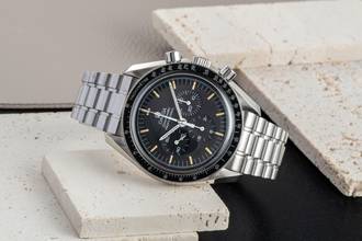 Thumbnail von Omega Speedmaster Professional Moonwatch Chronograph Stahl Handaufzug Ref. 3590.50.00