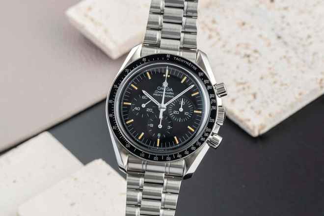  Omega Speedmaster Professional Moonwatch Chronograph Stahl Handaufzug Ref. 3590.50.00 