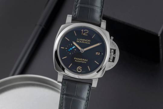  Panerai Luminor Marina 1950 3 Days Automatic 42 3 Days Stahl Automatik Ref. PAM01392 B&P 2019 
