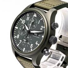 Thumbnail von IWC Fliegeruhr Chronograph Top Gun Pilot Chrono Top Gun 44,5 Green – IW389106 – NEW & Unworn – 11/2025 Full Set