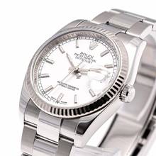 Thumbnail von Rolex Datejust 36 White Roman Dial – 116234 – like NEW – 11/2015 Full Set Lc100