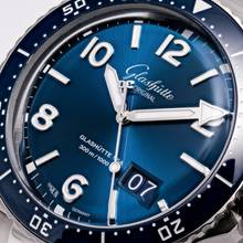 Thumbnail von Glashütte Original SeaQ Panoramadatum Panorama Date Blue 43 – 1-36-13-02-81-70 – like NEW – 10/2022 Full Set