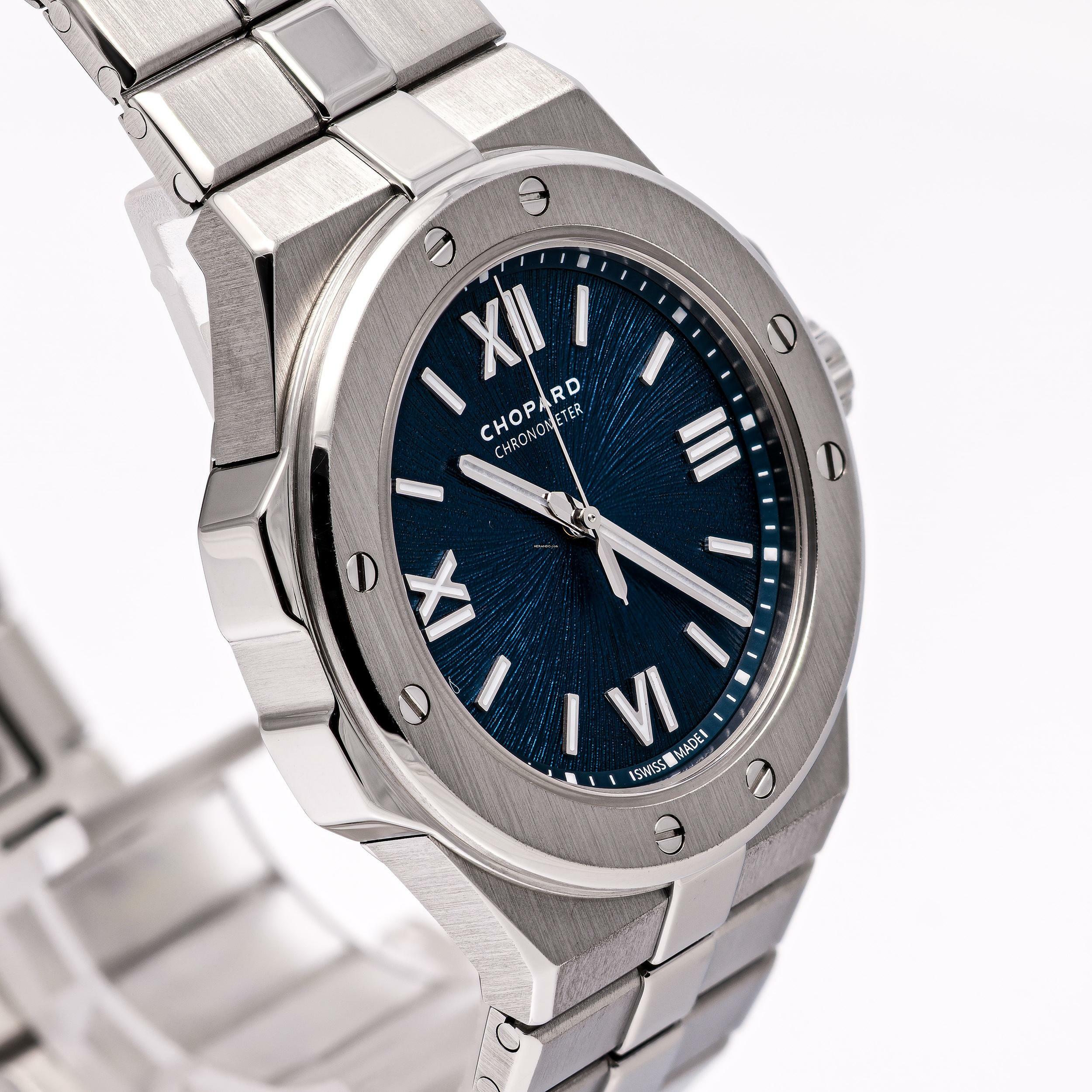 Thumbnail von Chopard Alpine Eagle 36 Blue – 298601-3001 – like NEW – 06/2022 Full Set