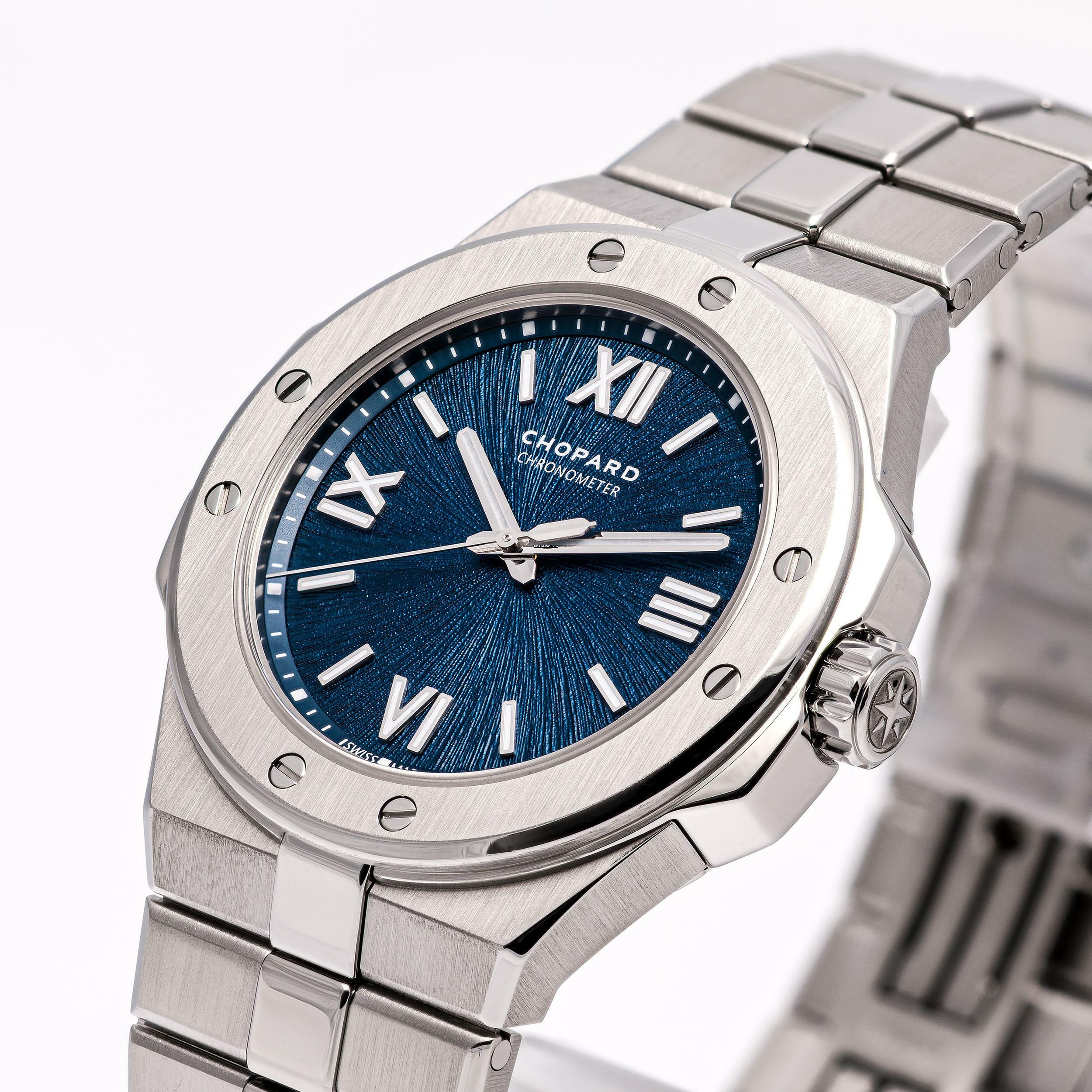 Thumbnail von Chopard Alpine Eagle 36 Blue – 298601-3001 – like NEW – 06/2022 Full Set