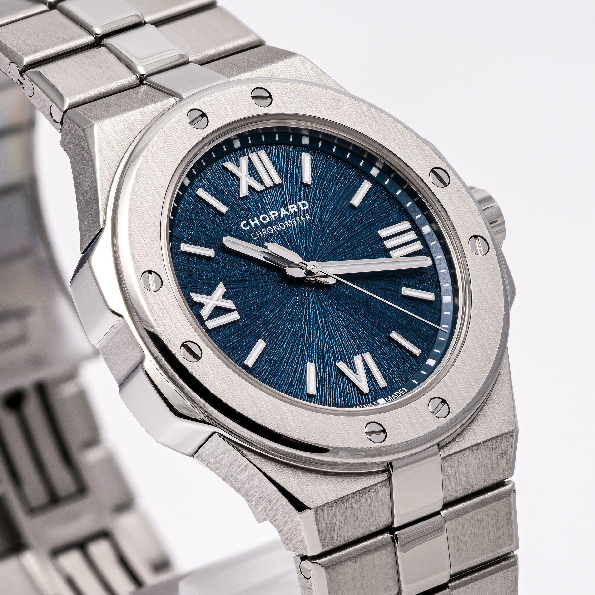 Thumbnail von Chopard Alpine Eagle 36 Blue – 298601-3001 – like NEW – 06/2022 Full Set