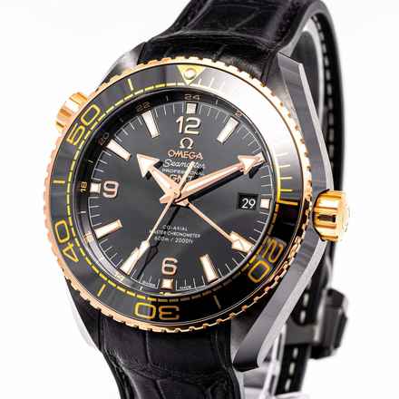  Omega Seamaster Planet Ocean 45,5 Black – 215.63.46.22.01.001 – like NEW – 03/2017 Full Set 