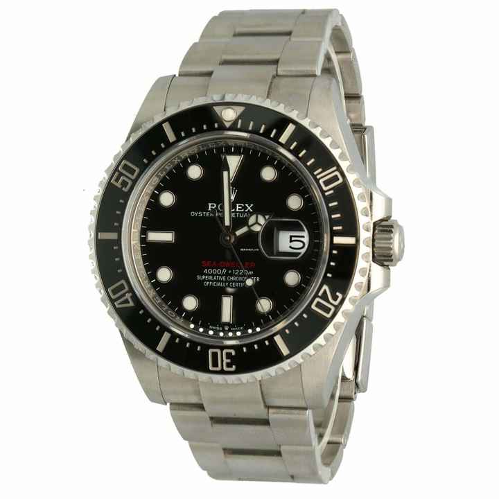  Rolex Sea-Dweller Red 43 Ref.126600 Full Set 2019 Unpolished 
