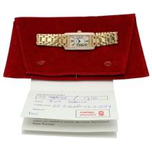 Thumbnail von Cartier Tank Américaine Lady 18K.Gold Ref.1710 Factory set Diamonds Full Serviced