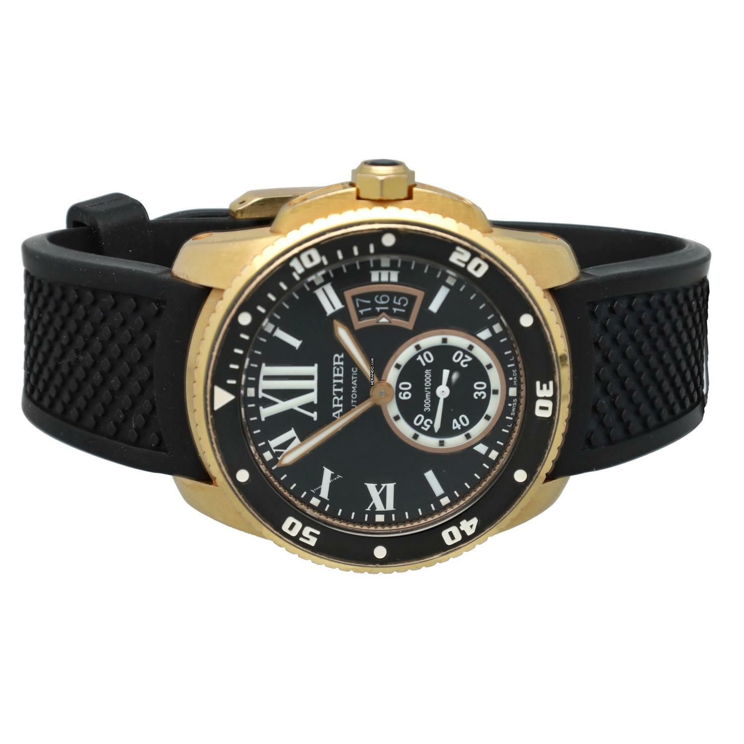 Thumbnail von Cartier Calibre de Cartier Diver Automatic RoseGold