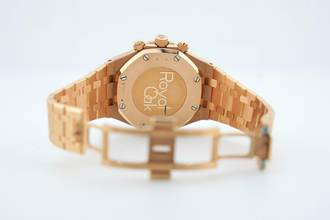 Thumbnail von Audemars Piguet Royal Oak Chronograph 38mm Chronograph In Rose Gold - Blue Dial - 26715OR.OO.1356OR.01 2025