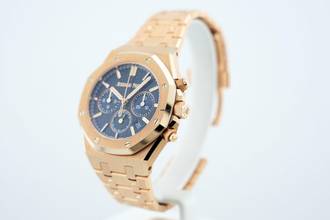 Thumbnail von Audemars Piguet Royal Oak Chronograph 38mm Chronograph In Rose Gold - Blue Dial - 26715OR.OO.1356OR.01 2025